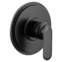 Moen Greenfield Pressure Balanced Valve Trim Only with Single Lever Handle - Less Rough In Matte Black