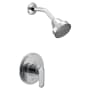 Moen Greenfield Shower Only Trim Package with 1.75 GPM Single Function Shower Head Chrome
