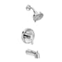 Moen Jase Tub and Shower Trim Package with 1.75 GPM Multi Function Shower Head Chrome