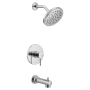 Moen Align Single Function Pressure Balanced Valve Trim Only with Single Lever Handle and Integrated Diverter - Less Rough In Chrome