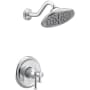 Moen Belfield M-CORE 4-Series Shower Only Trim Package with 1.75 GPM Single Function Shower Head Chrome