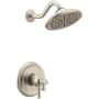 Moen Belfield M-CORE 4-Series Shower Only Trim Package with 1.75 GPM Single Function Shower Head Brushed Nickel