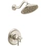 Moen Belfield M-CORE 4-Series Shower Only Trim Package with 1.75 GPM Single Function Shower Head Polished Nickel