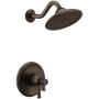 Moen Belfield M-CORE 4-Series Shower Only Trim Package with 1.75 GPM Single Function Shower Head Oil Rubbed Bronze