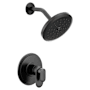 Moen Greenfield Shower Only Trim Package with 1.75 GPM Shower Head Matte Black