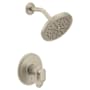 Moen Greenfield Shower Only Trim Package with 1.75 GPM Shower Head Brushed Nickel