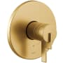 Moen Cia M-CORE 4-Series Pressure Balanced Valve Trim Only with Single Lever Handle and Volume Control - Less Rough In Brushed Gold
