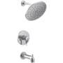 Moen Cia M-CORE 4-Series Tub and Shower Trim Package with 1.75 GPM Single Function Shower Head Chrome