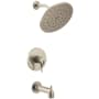 Moen Cia M-CORE 4-Series Tub and Shower Trim Package with 1.75 GPM Single Function Shower Head Brushed Nickel