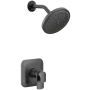 Moen Rizon M-CORE 4-Series Shower Only Trim Package with 1.75 GPM Single Function Shower Head Matte Black