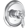 Moen Weymouth Pressure Balanced Valve Trim Only with Single Lever Handle - Less Rough In Chrome
