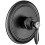 Moen Weymouth Pressure Balanced Valve Trim Only with Single Lever Handle - Less Rough In Matte Black