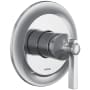 Moen Flara Pressure Balanced Valve Trim Only with Single Lever Handle - Less Rough In Chrome