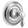 Moen Weymouth Single Handle 2, 3 or 6 Function M-CORE Diverter Valve Trim - Less Rough-In Valve - For 2 or 3 Devices
 Chrome