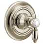 Moen Weymouth Single Handle 2, 3 or 6 Function M-CORE Diverter Valve Trim - Less Rough-In Valve - For 2 or 3 Devices
 Polished Nickel