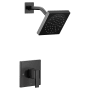 Moen 90 Degree Single Function Pressure Balanced Valve Trim Only with Single Lever Handle Matte Black