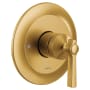 Moen Flara 1 Function Pressure Balanced Valve Trim Only with Single Lever Handle Brushed Gold
