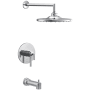 Moen Arris M-CORE 4-Series Tub and Shower Trim Package with 1.75 GPM Single Function Shower Head Chrome
