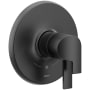 Moen Doux M-CORE 4-Series Pressure Balanced Valve Trim Only with Single Lever Handle and Volume Control - Less Rough In Matte Black