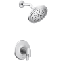 Moen Doux M-CORE 4-Series Shower Only Trim Package with 1.75 GPM Single Function Shower Head Chrome