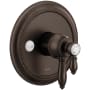 Moen Weymouth M-CORE 4-Series Pressure Balanced Valve Trim Only with Single Lever Handle and Volume Control - Less Rough In Oil Rubbed Bronze