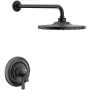 Moen Colinet M-CORE 4-Series Shower Only Trim Package with 1.75 GPM Single Function Shower Head Matte Black