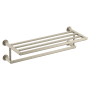 Moen Greenfield 24" Zinc Towel Rack Brushed Nickel