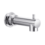 Moen 7 3/8" Tub Spout with 1/2" IPS Connection from the Align Collection (With Diverter) Chrome