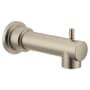 Moen 7 3/8" Tub Spout with 1/2" IPS Connection from the Align Collection (With Diverter) Brushed Nickel
