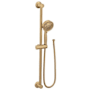 Moen 1.75 GPM Multi Function Hand Shower with Eco Performance and Slide Bar Bronzed Gold
