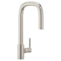 Moen Tenon Smart Faucet 1.5 GPM Single Hole Kitchen Faucet with Motion Control and Voice Activation Spot Resist Stainless
