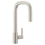 Moen Tenon 1.5 GPM Single Hole Pull Down Kitchen Faucet with Reflex, Power Boost, Duralock, and Duralast Technologies Chrome