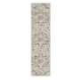 Mohawk Home Cleo Helios 2' x 8' Polypropylene Floral and Vintage Indoor Rectangular Area Rug Helios Cream