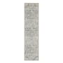 Mohawk Home Cleo Helios 2' x 8' Polypropylene Floral and Vintage Indoor Rectangular Area Rug Helios Blue