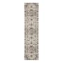Mohawk Home Cleo Pyramus 2' x 8' Polypropylene Floral and Vintage Indoor Rectangular Area Rug Pyramus Gray