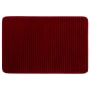 Mohawk Home Vienna Bath 1-1/2' x 2' Polyester Solid Indoor Rectangular Bathroom Rug Roswell Bath Red Sedona