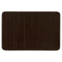 Mohawk Home Vienna Bath 1-3/4' x 2-1/2' Polyester Solid Indoor Rectangular Bathroom Rug Brown Basket