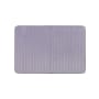 Mohawk Home Vienna Bath 1-1/2' x 2' Polyester Solid Indoor Rectangular Bathroom Rug Iris Whisper