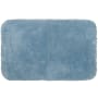 Mohawk Home Kingston Bath 1-1/2' x 2' Shag Polyester Solid Indoor Rectangular Bathroom Rug Light Blue