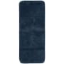 Mohawk Home Kingston Bath 2' x 5' Shag Polyester Solid Indoor Rectangular Bathroom Rug Slate Blue