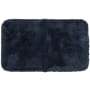 Mohawk Home Kingston Bath 1-1/2' x 2' Shag Polyester Solid Indoor Rectangular Bathroom Rug Dark Blue