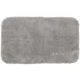 Mohawk Home Kingston Bath 1-1/2' x 2' Shag Polyester Solid Indoor Rectangular Bathroom Rug Light Gray