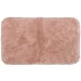 Mohawk Home Pirates Well Bath 2' x 3-1/4' Shag Polyester Solid Indoor Rectangular Bathroom Rug Pink