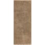 Mohawk Home Classic Cotton II Bath 2' x 5' Shag Cotton Solid Indoor Rectangular Bathroom Rug Taupe