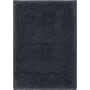 Mohawk Home Classic Cotton II Bath 2' x 5' Shag Cotton Solid Indoor Rectangular Bathroom Rug Charcoal