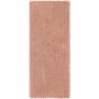 Mohawk Home Metaphor Bath 2' x 5' Shag Polyester Solid Indoor Rectangular Bathroom Rug Blush
