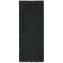 Mohawk Home Metaphor Bath 2' x 5' Shag Polyester Solid Indoor Rectangular Bathroom Rug Charcoal