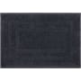 Mohawk Home Boardwalk Bath 2-1/4' x 3-3/4' Cotton Solid Indoor Rectangular Bathroom Rug Charcoal