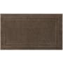 Mohawk Home Knitted Bath 2' x 3-1/4' Polyester Border Indoor Rectangular Bathroom Rug Diplomat Walnut