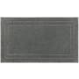 Mohawk Home Knitted Bath 2' x 3-1/4' Polyester Border Indoor Rectangular Bathroom Rug Diplomat Pewter